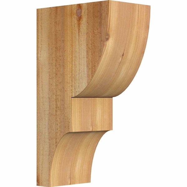Ekena Millwork Ridgewood Rough Sawn Corbel, Western Red Cedar, 6"W x 10"D x 18"H COR06X10X18RID00RWR - main